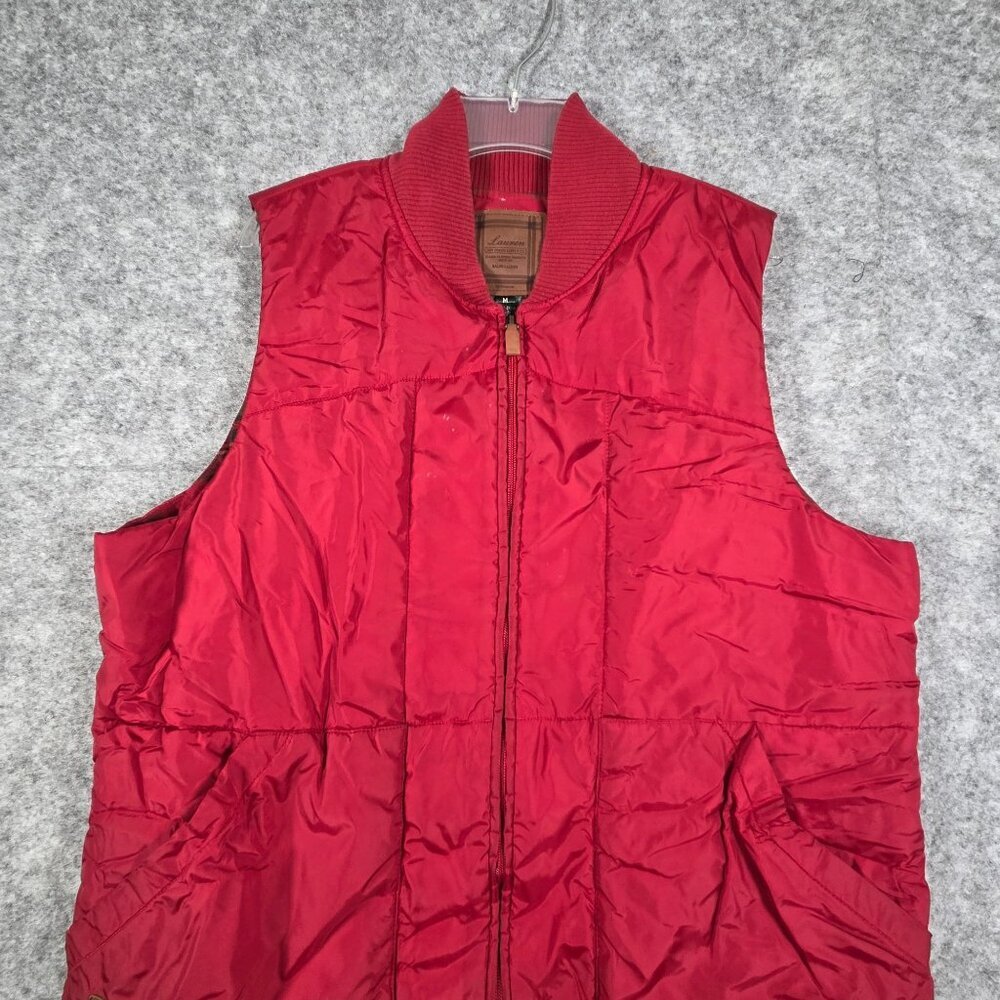 Lauren Ralph Lauren Women's Full zip Vest Orange Size M - Picture 2 of 7